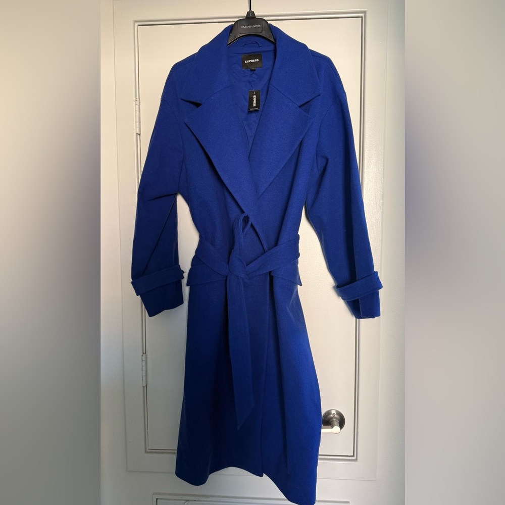 Royal blue long peacock. New with tags.